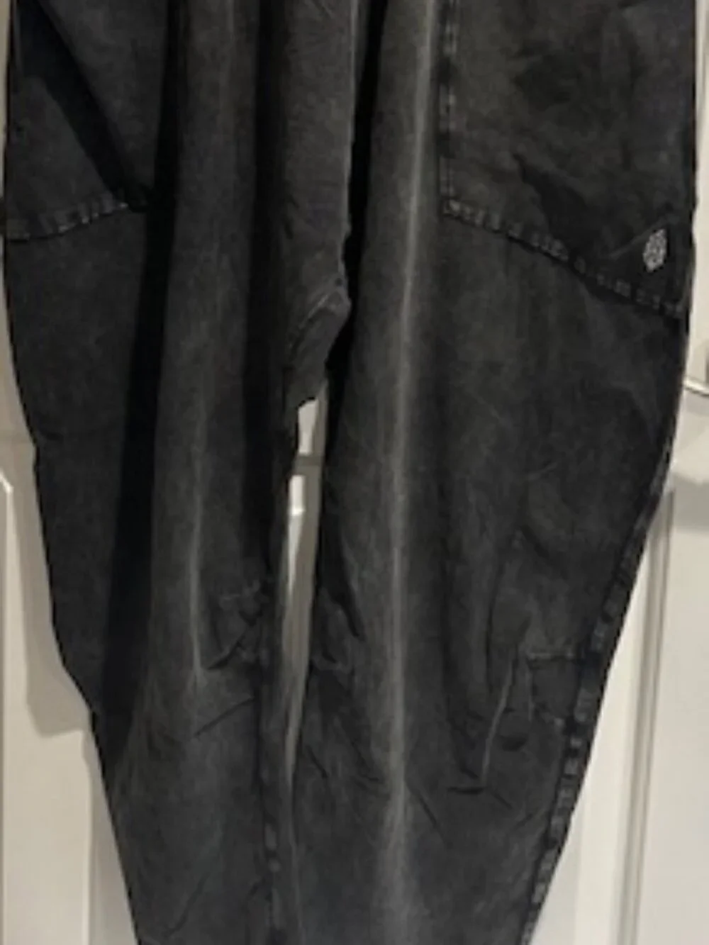 NWOT Free People Movement Hot Shot Onesie Washed Black size- LARGE - Picture 6 of 8